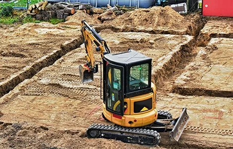 Fondations d'une villa en Provence