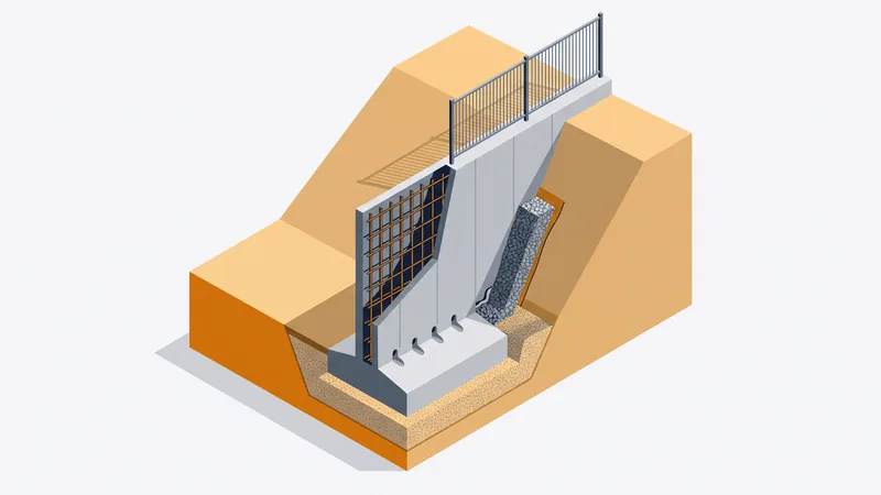 Mur de soutènement : béton, gabion ou enrochement